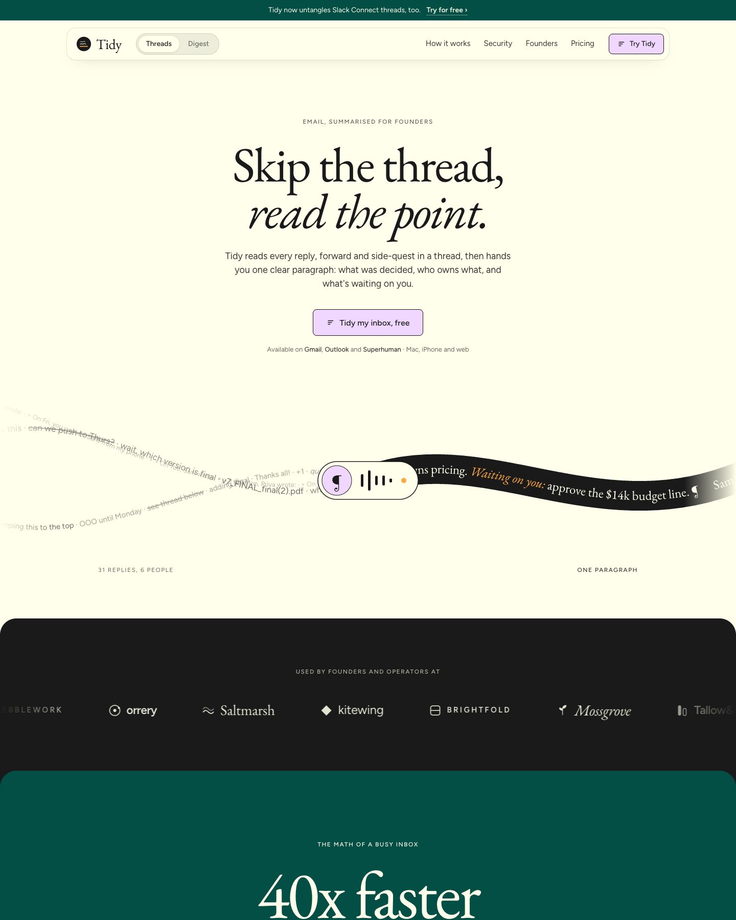 The page this prompt produced